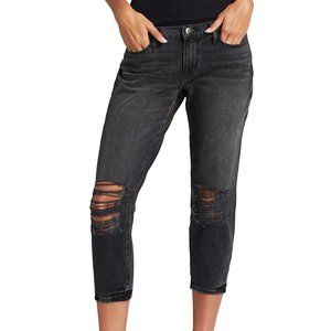 NTW Frame Le Garcon Distressed Crop Jeans Size 28